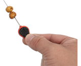 Aguja Avid Carp Fine Hair Re-Rig Rojo