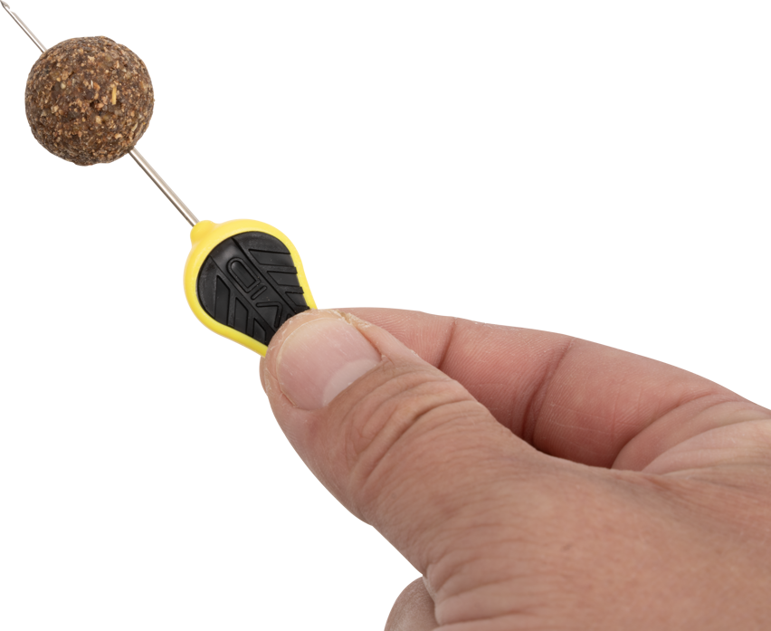 Aguja Avid Carp Heavy-Duty Hair Re-Rig Amarillo