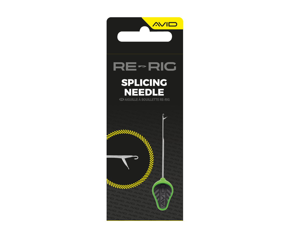 Aguja Avid Carp Splicing Re-Rig Verde