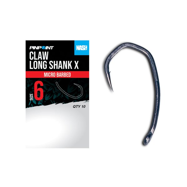 Anzuelos Nash Claw Long Shank X