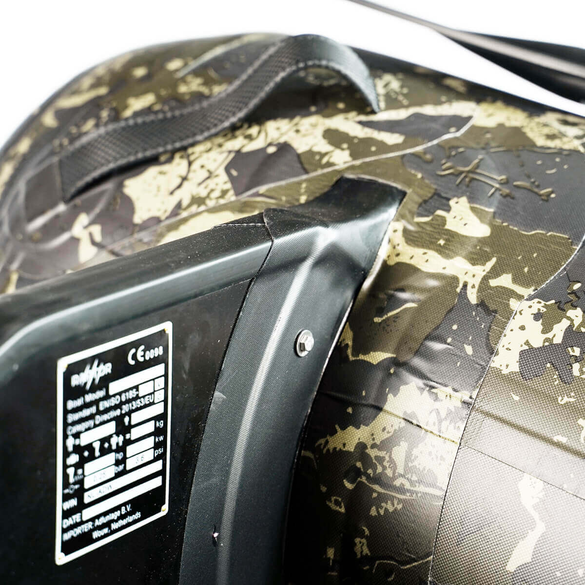 Barca Raptor 230 X-Wide Beach Camo - Tienda Carpfishing