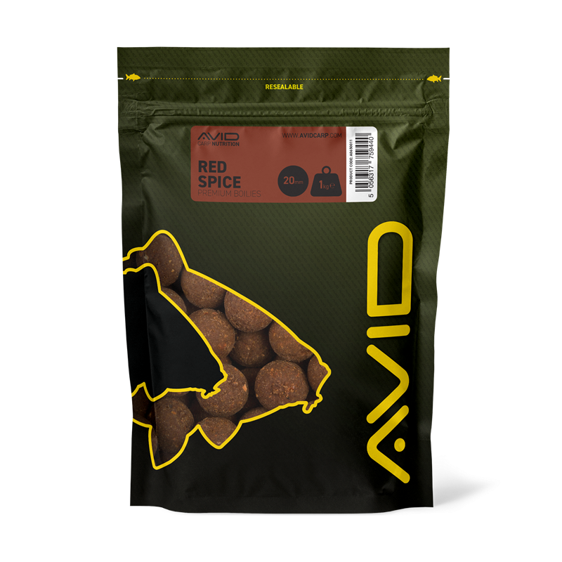 Boilies Avid Carp Premium Red Spice 20 mm