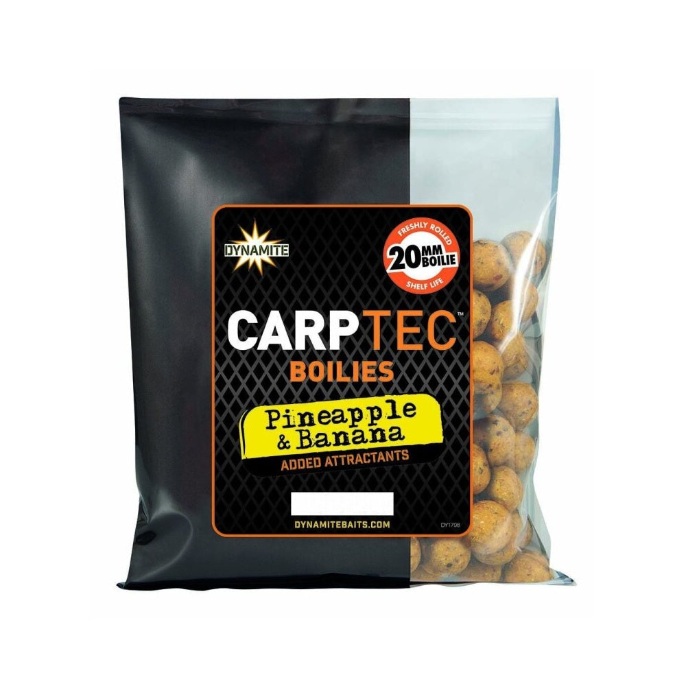 Boilies Dynamite Baits Carp-Tec Piña Banana 20 mm 300g