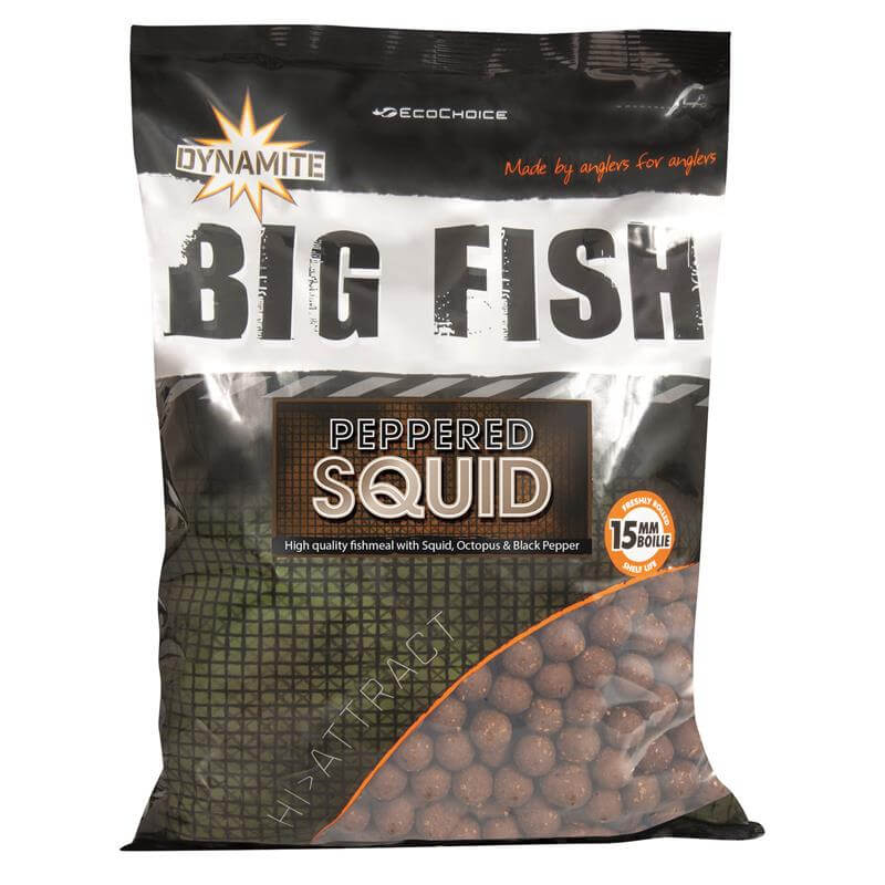 Boilies Dynamite Baits Big Fish Peppered Squid 20 mm