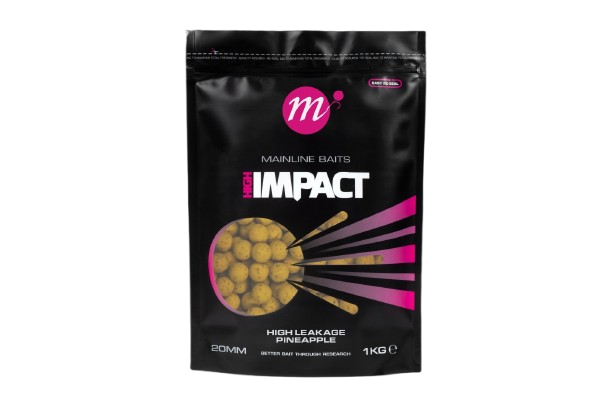 Boilies Mainline Impact High Leakage Piña 20 mm