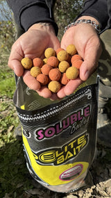 Boilies Solubles Pro Elite Baits Banana Strawberry 20 mm 3,5 Kg