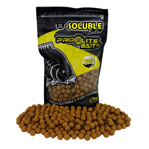 Boilies Solubles Pro Elite Baits Piña Scopex 20 mm 3,5 Kg