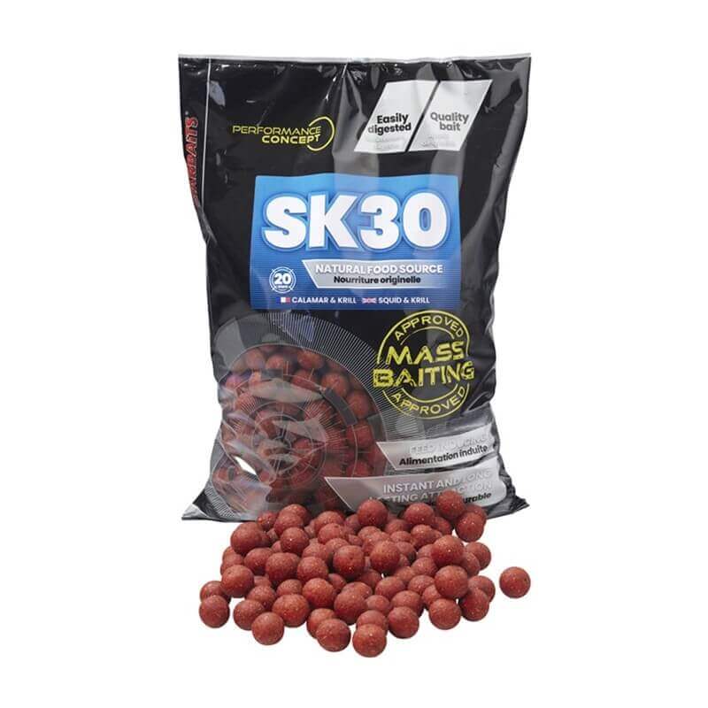 Boilies Starbaits Mass Baiting SK30 - 20 mm 3 kg
