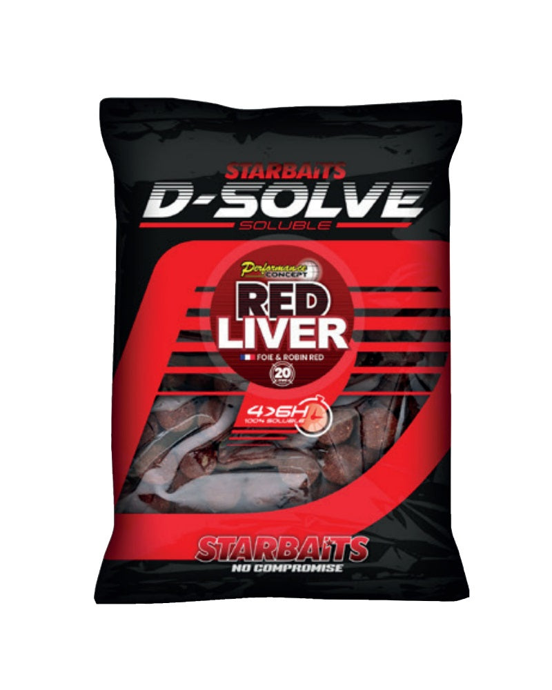 Boilies Starbaits Solubles Red Liver 20 mm 2,5 kg