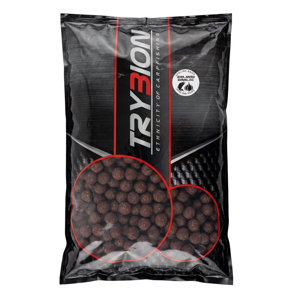 Bolsa Trybion Boilies Salmón Garlic 4 Kg - 18 mm