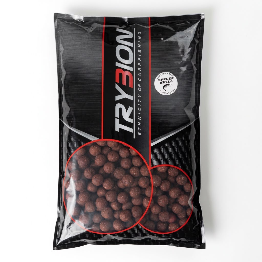 Bolsa Trybion Boilies Spices Krill 4 Kg - 18 mm
