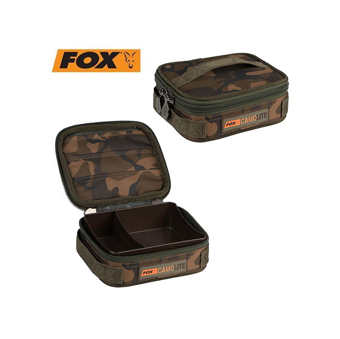 Bolso Fox Camolite Rigid Lead & Bits Bag Compacto