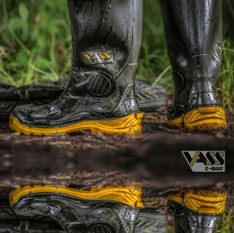 Botas de agua Vass E Caqui Amarillo