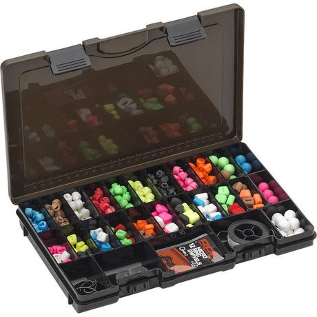 Caja Rok Fishing Slim Storage Box 362 - Negro y verde - Tienda Carpfishing