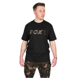 Camiseta Fox Logo T Negro/Camo