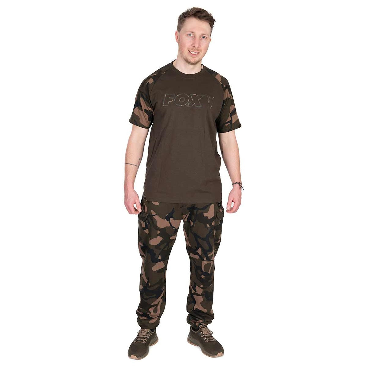 Camiseta Fox Outline T Khaki/Camo