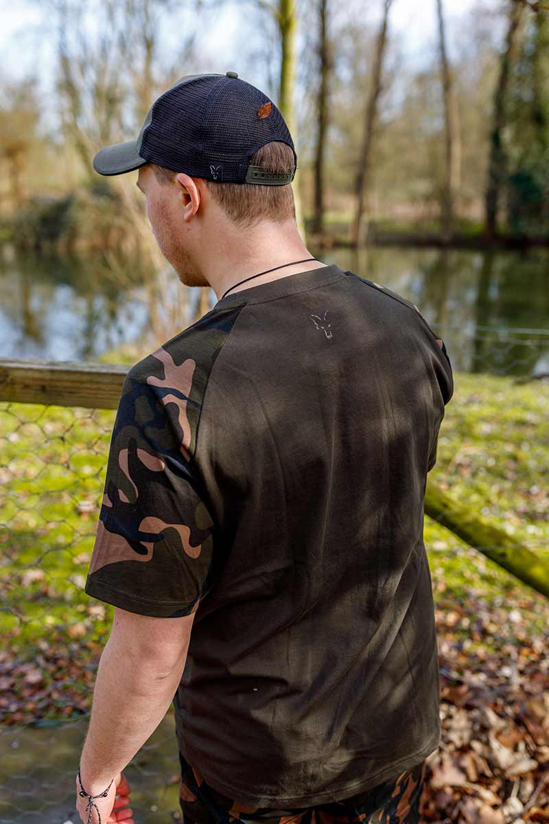 Camiseta Fox Outline T Khaki/Camo