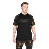 Camiseta Fox Outline T Negro/Camo