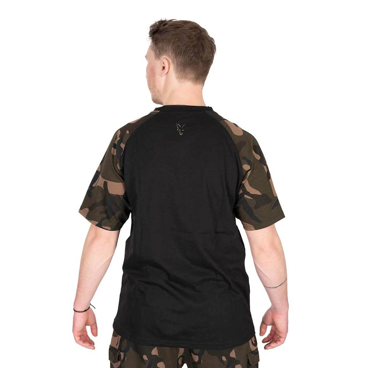 Camiseta Fox Outline T Negro/Camo