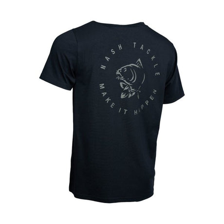 Camiseta Nash Make It Happen Carp Logo Negra