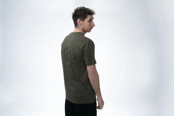 Camiseta Nash Make It Happen Carp Logo T Verde