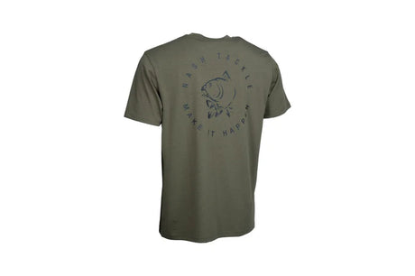 Camiseta Nash Make It Happen Carp Logo T Verde