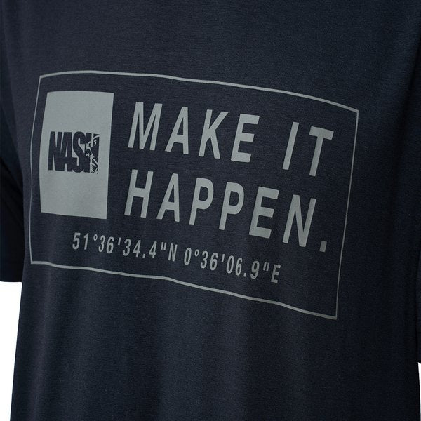 Camiseta Nash Make It Happen Coordinates Negra