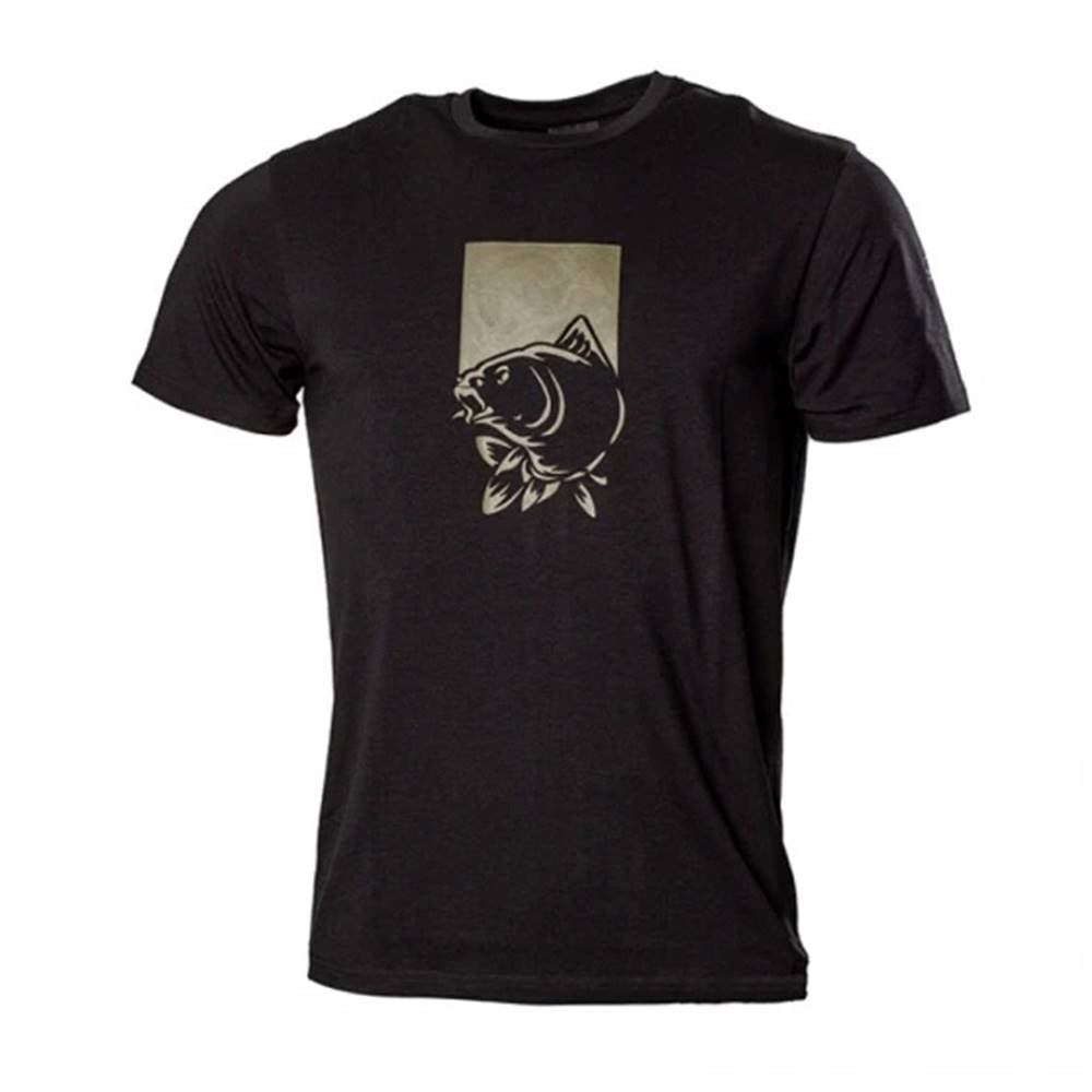 Camiseta Nash Make It Happen Fish Logo Negra S