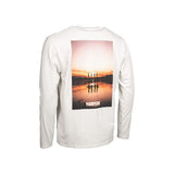 Camiseta Nash Make It Happen Sunset Blanca manga larga
