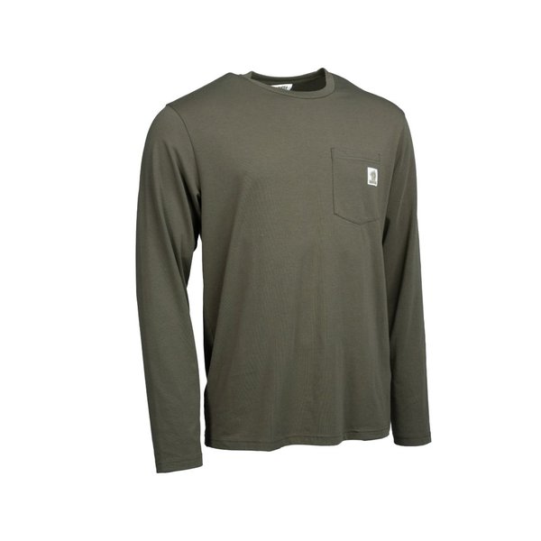 Camiseta Nash Make It Happen Verde manga larga