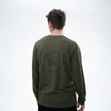 Camiseta Nash Make It Happen Verde manga larga
