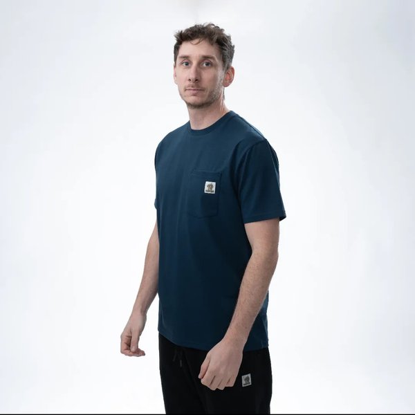 Camiseta Nash Make It Happen con bolsillo Azul