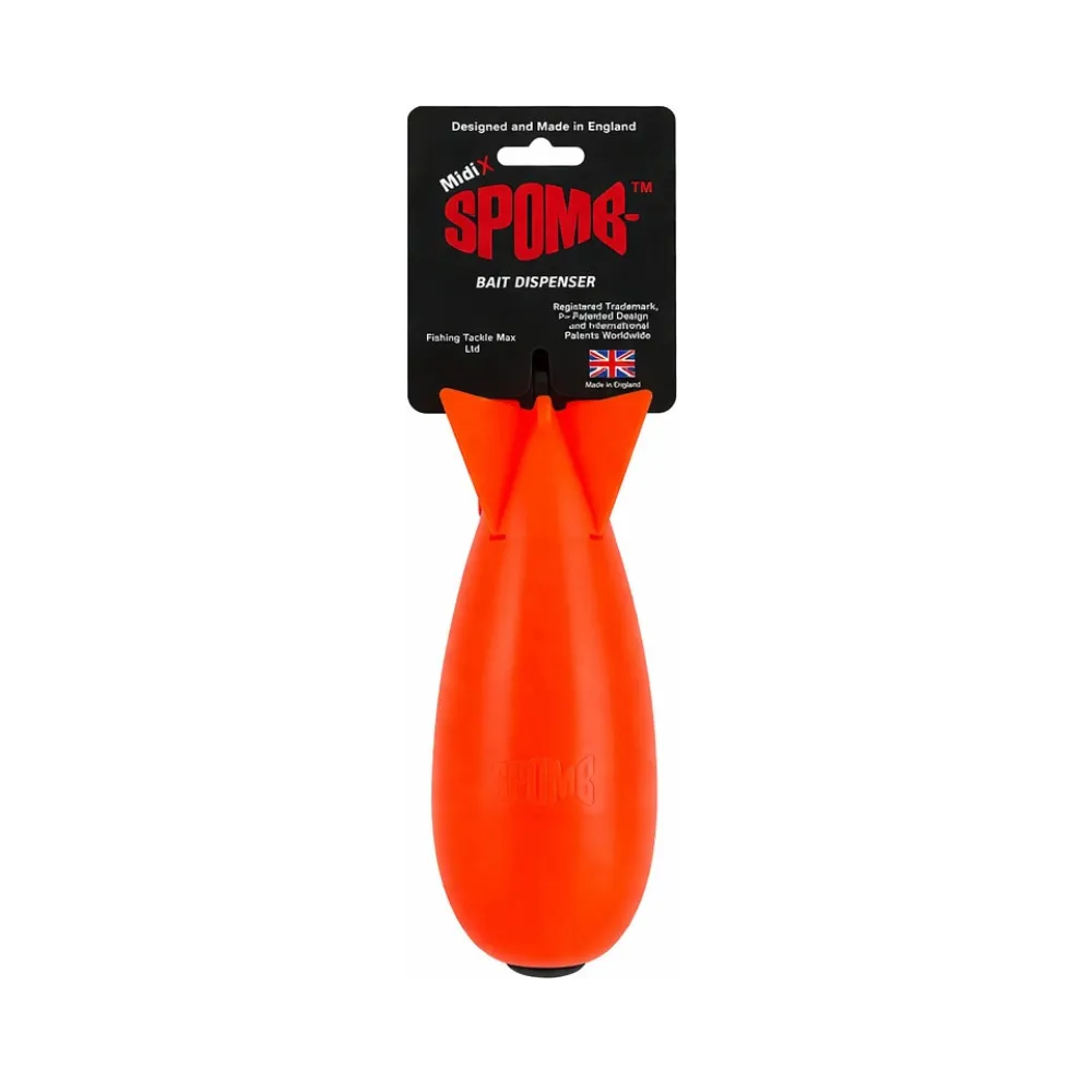 Cohete cebador Spomb Midi X Exclusive Fluro Rojo