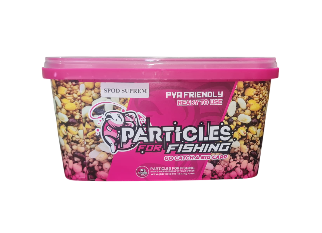 Cubo Semilla Spod Supreme Particles For Fishing 5 kg