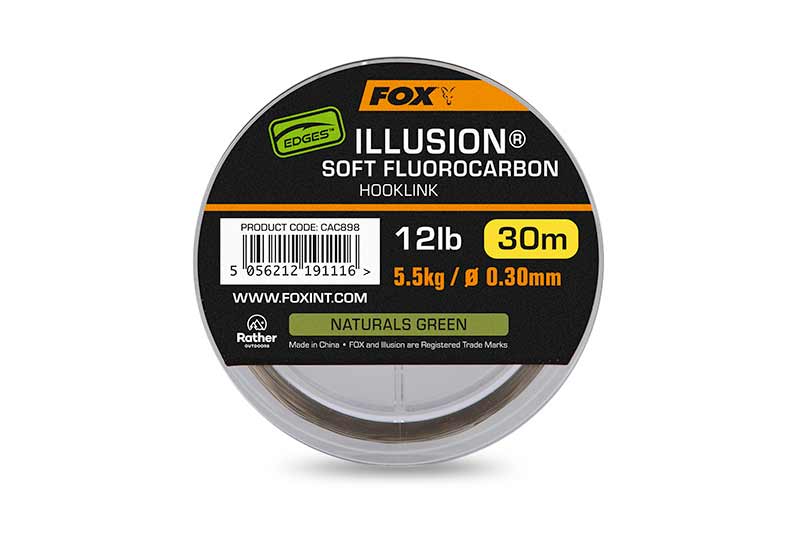 Fluorocarbono Fox Edges Illusion Soft 30 m