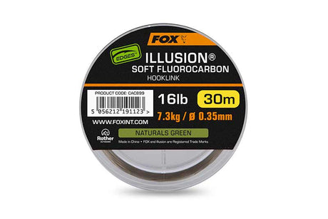 Fluorocarbono Fox Edges Illusion Soft 30 m