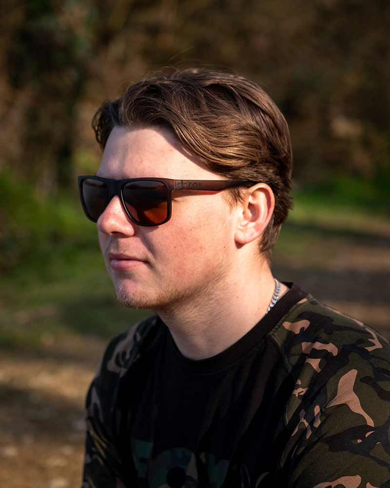 Gafas de sol polarizadas Fox Avius Khaki-Marrón