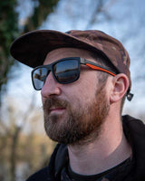 Gafas de sol polarizadas Fox Collection Negra y Naranja