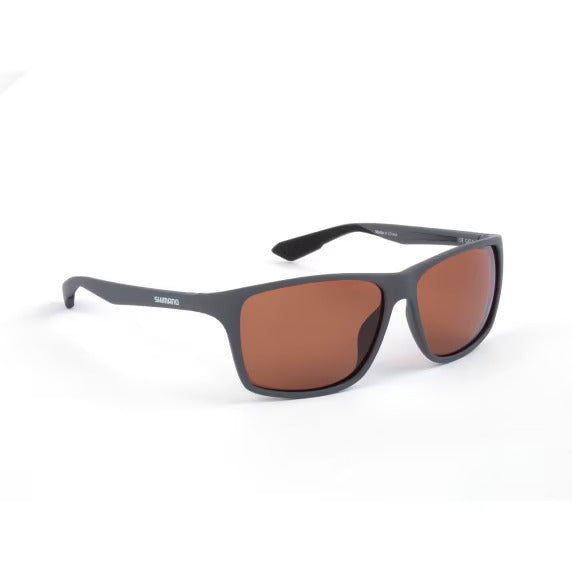 Gafas de sol polarizadas Shimano Technium Gris oscuro y Cobre