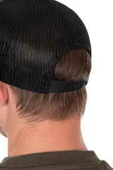 Gorra Fox Trucker Negra-Camo - Tienda Carpfishing