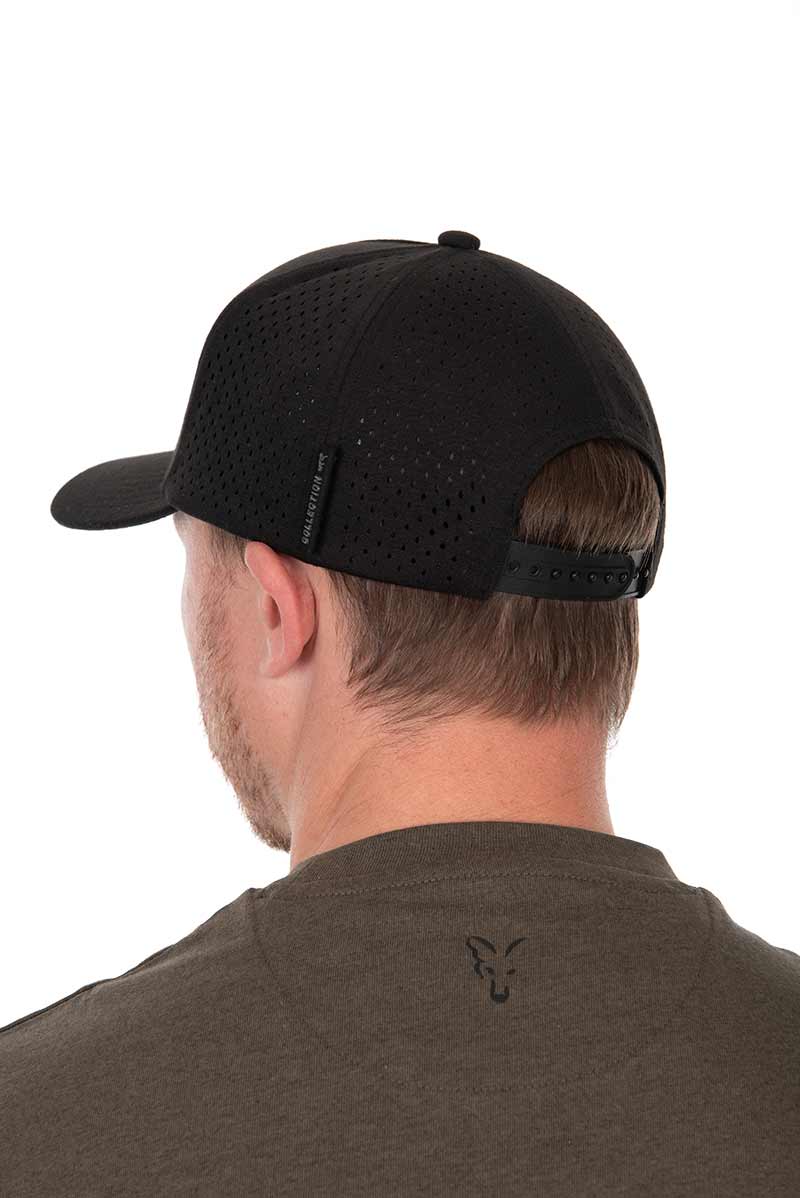 Gorra Fox Baseball Negro-Naranja