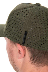 Gorra Fox Baseball Verde-Negra