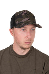 Gorra Fox Trucker Negra-Camo