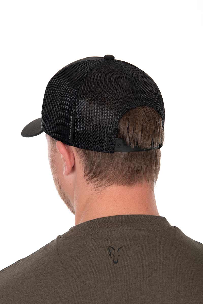 Gorra Fox Trucker Negro-Naranja