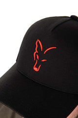 Gorra Fox Trucker Negro-Naranja
