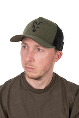 Gorra Fox Trucker Verde-Negra