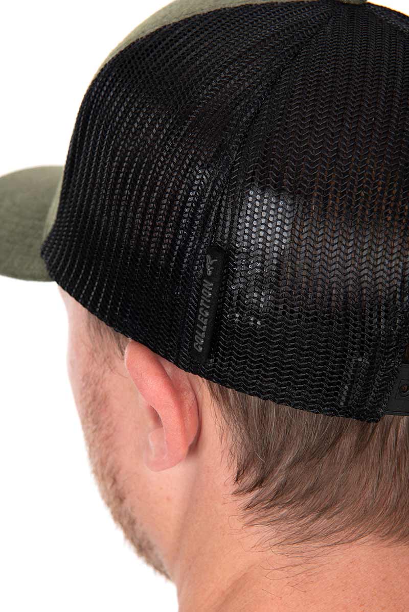 Gorra Fox Trucker Verde-Negra