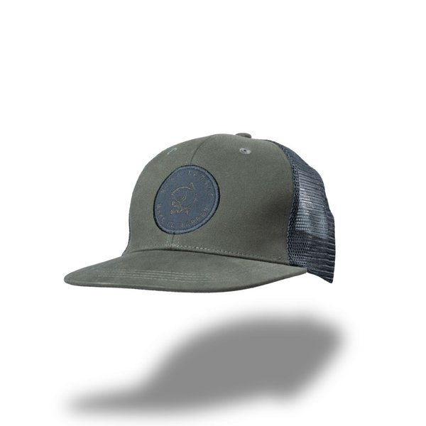 Gorra Nash Make It Happen Carp Logo Trucker Verde