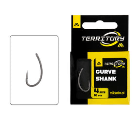 Anzuelos Mikado Territory Curve Shank No 2