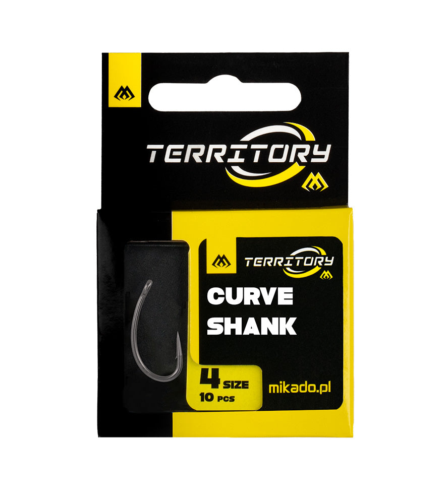 Anzuelos Mikado Territory Curve Shank No 2